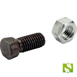- 12UNC35C2F   Plough bolt + nut, 1/2x35 12.9