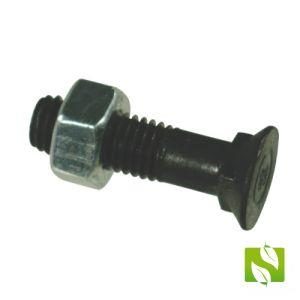 - RS80645   Square plough bolt + nut, M12x45
